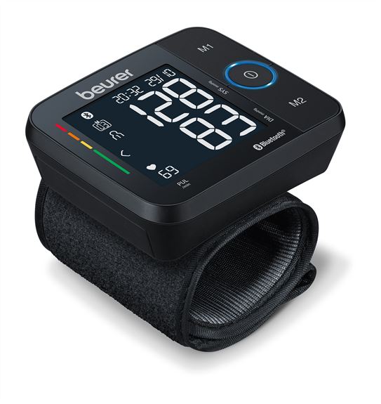 Beurer Tensiomètre de poignet automatique avec Bluetooth BC-54 - Mesure et suivi des valeurs sur smartphone