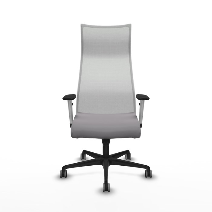 Piqueras y Crespo Chaise de Bureau Albacete Gris et Blanc