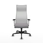 Piqueras y Crespo Chaise de Bureau Albacete Gris et Blanc