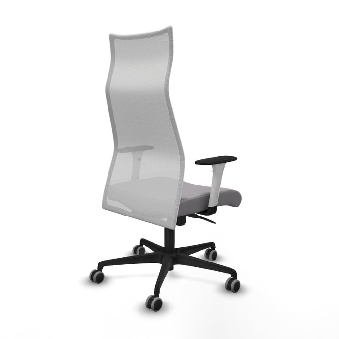 Piqueras y Crespo Chaise de Bureau Albacete Gris et Blanc