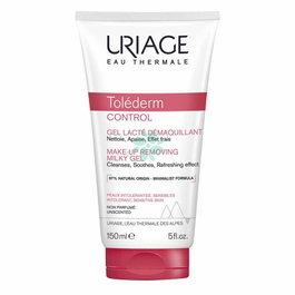 Uriage Toléderm Gel Nettoyant et Démaquillant Apaisant 2-en-1 pour Peau Sensible 150 ml