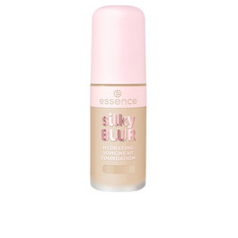Essence Fond de Teint Longue Tenue SILKY BLUR Base de Maquillage N°170 - 30 ml, Texture Fluide et Légère, Couvrance Modulable, Extrait de Poire