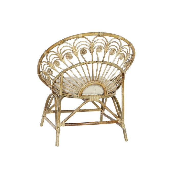 Chaise de jardin DKD Home Decor Blanc Marron 75 x 50 x 90 cm 80 x 66 x 89 cm 84 x 70 x 90 cm Chaise de jardin DKD Home Decor Blanc Marron 75 x 50 x 90 cm 80 x 66 x 89 cm 84 x 70 x 90 cm