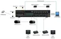 MUXLAB Matrice HDMI/HDBaseT 8x8 4K60 – 8 Entrées HDMI, 8 Sorties HDBaseT, 1 Sortie HDMI, Contrôle RS232/IR/LAN