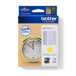 Brother LC-125XLY Cartouche d'encre Jaune Haute Capacité