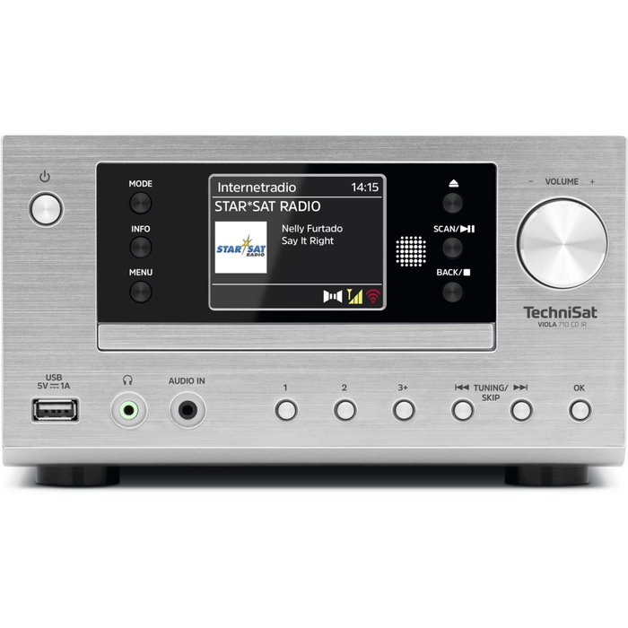 Technisat Viola 710 CD IR Silver Technisat Viola 710 CD IR Silver