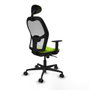 Piqueras y Crespo Chaise de Bureau avec Appui-tête 1D036N1 Pistache