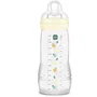 MAM Baby Easy Active Biberon 2eme Âge +6 mois 330 ml - Tétine Débit X - Perle - Biocirculaire
