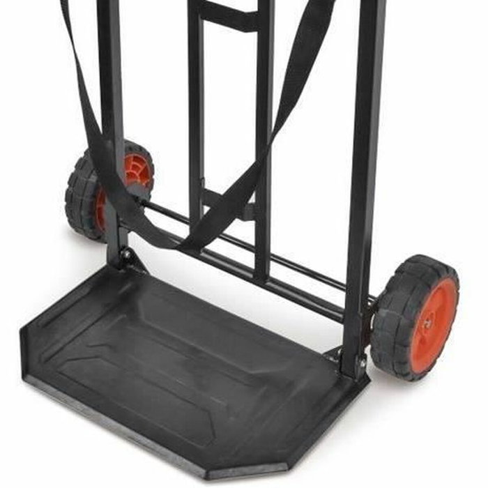 Tood Chariot diable métallique noir 100 kg Tood Chariot diable métallique noir 100 kg