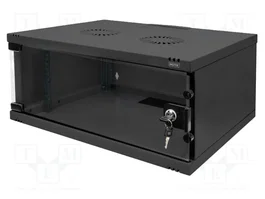 DIGITUS Armoire rack SOHO 4U 19 pouces noir