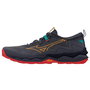 Chaussures de trail pour homme (course en montagne) Mizuno Wave Daichi 9 Gris foncé XL