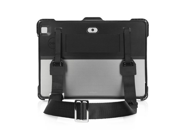 Dell RG1220C - Coque de protection commerciale robuste pour Latitude 7200 2-en-1, 31.115 * 2.057 * 22.631 cm, 270 g, Noir - Porte stylet intégré