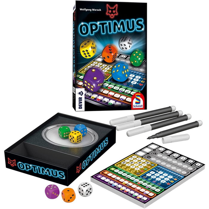 Devir Optimus Jeu de Dés et d'Écriture Devir Optimus Jeu de Dés et d'Écriture