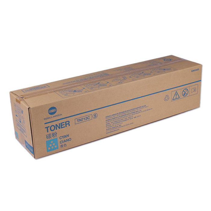 Konica Minolta Toner TN-713 Cyan A9K8450 pour bizhub C659 C759