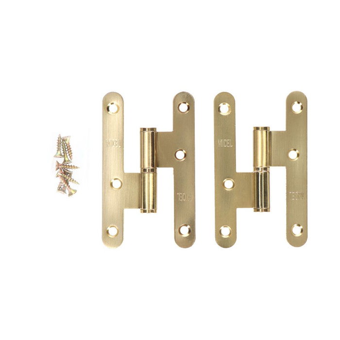 Charnière EDM 85479 PN04 Acier 100 x 58 mm Gauche Charnière EDM 85479 PN04 Acier 100 x 58 mm Gauche