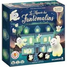 Dujardin - Jeu de société Le Manoir des Fantômalins - Coopératif, Observation et Dessin - Pour enfants dès 7 ans