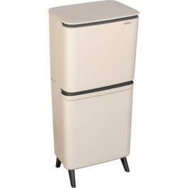 Brabantia SortUp Bin Hi 20+25L, Soft Beige