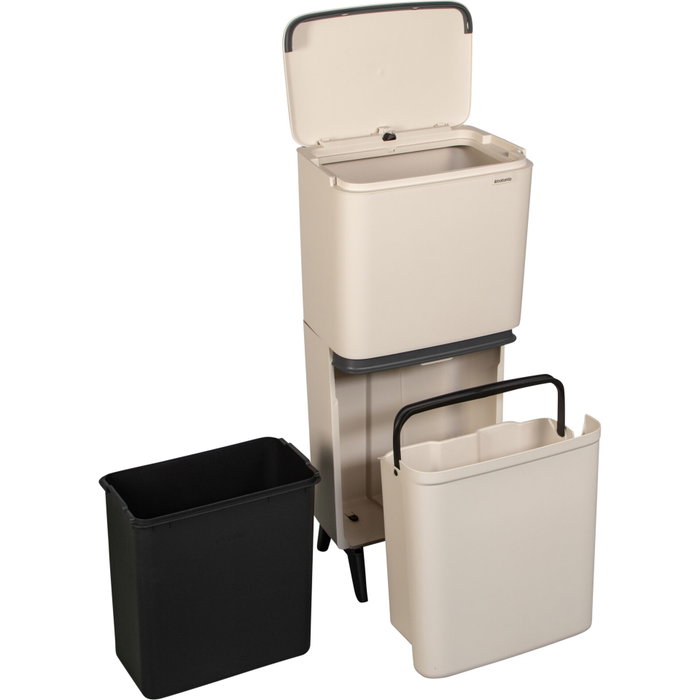 Brabantia SortUp Bin Hi 20+25L, Soft Beige