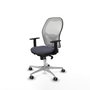 Piqueras y Crespo Chaise de Bureau 1D086G0 Gris foncé