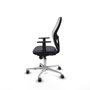 Piqueras y Crespo Chaise de Bureau 1D086G0 Gris foncé