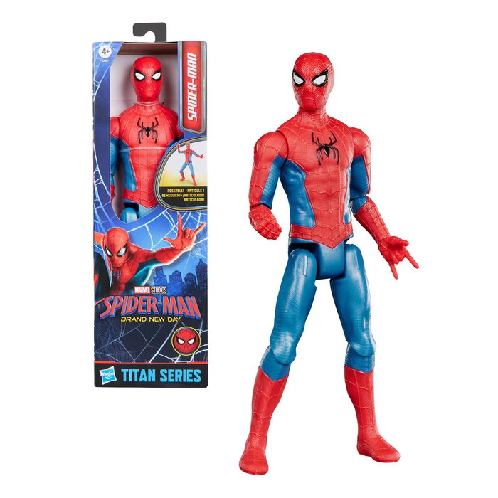 Hasbro Marvel Figurine Spider-Man Titan Series G3401 29,2 cm - Licences EN/FR/DE/IT/PT/ES Hasbro Marvel Figurine Spider-Man Titan Series G3401 29,2 cm - Licences EN/FR/DE/IT/PT/ES
