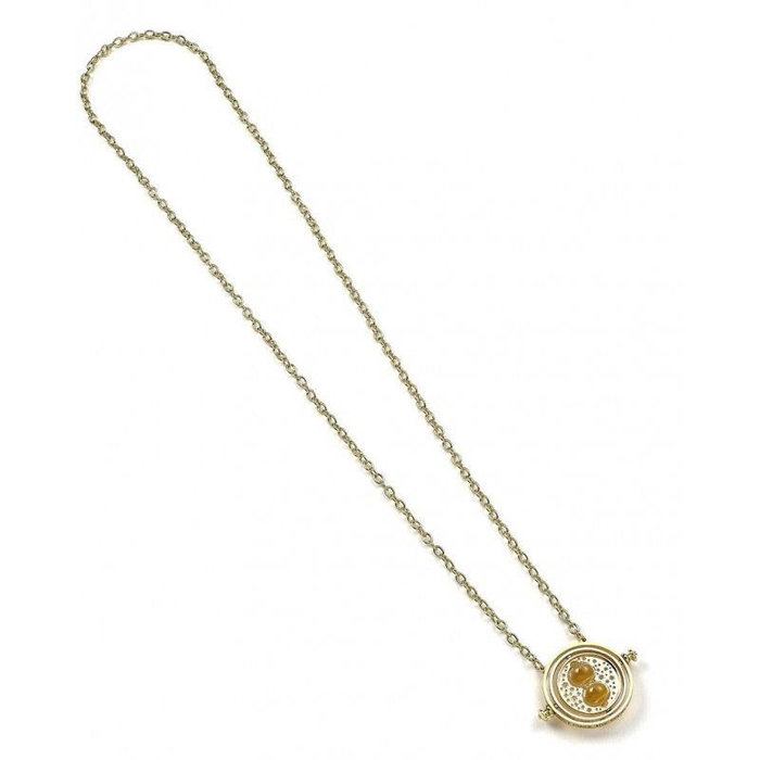 THE CARAT SHOP Collier Harry Potter Pendentif Giratiempos Rotatif Plaqué Or THE CARAT SHOP Collier Harry Potter Pendentif Giratiempos Rotatif Plaqué Or