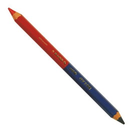ACHA LAPIZ LYRA MINA GRUESA 6,25mm AZUL/ROJO