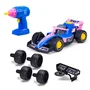 Dickie Toys Formule 1 Alpine à construire avec visseuse 23cm