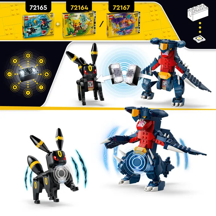 Lego Pokémon Le combat entre Noctali et Carchacrok 72165 Lego Pokémon Le combat entre Noctali et Carchacrok 72165
