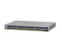Netgear GS728TP/GS752TP Commutateur Gigabit Ethernet PoE+ Intelligent avec 24/48 ports RJ45, 4 ports SFP, Budget PoE jusqu'à 760W et Gestion à Distance/Cloud
