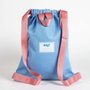 Cerdá Saquito scolaire Bluey - Sac d'école 27 x 33 x 1 cm - À partir de 3 ans - Bleu