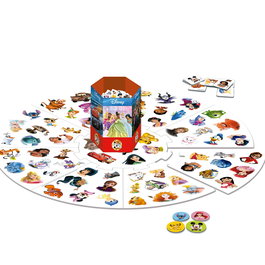 Educa - Jeu de société Lince Disney 70 Images pour enfants à partir de 4 ans - Rapidité et réflexes - Réf. 19690
