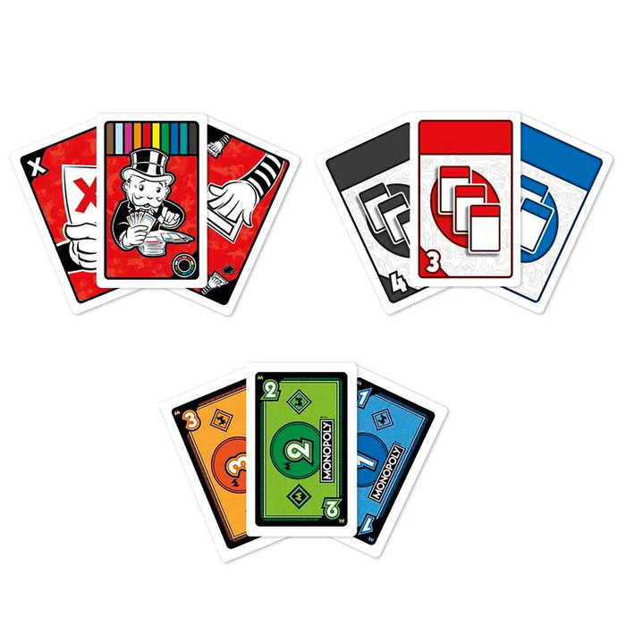 Hasbro - Monopoly 3,2,1 - Jeu de Cartes Rapide - Version Française - Pour Enfants de 8 Ans et Plus - Référence F1699