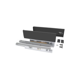 Emuca Kit Tiroir Extérieur Vertex 450 mm Gris Anthracite