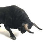 DEQUBE Toro bravo Negro Zaino embistiendo