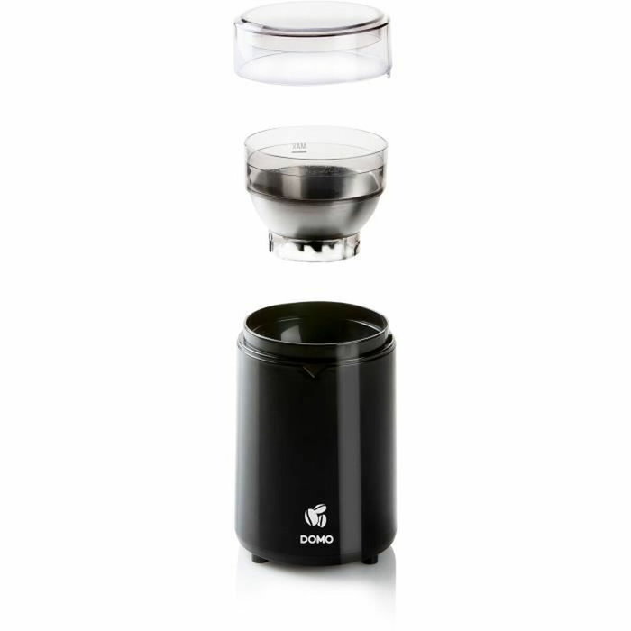 Domo DO712K Moulin à café et à épices Noir, 150 W, 70 g Domo DO712K Moulin à café et à épices Noir, 150 W, 70 g