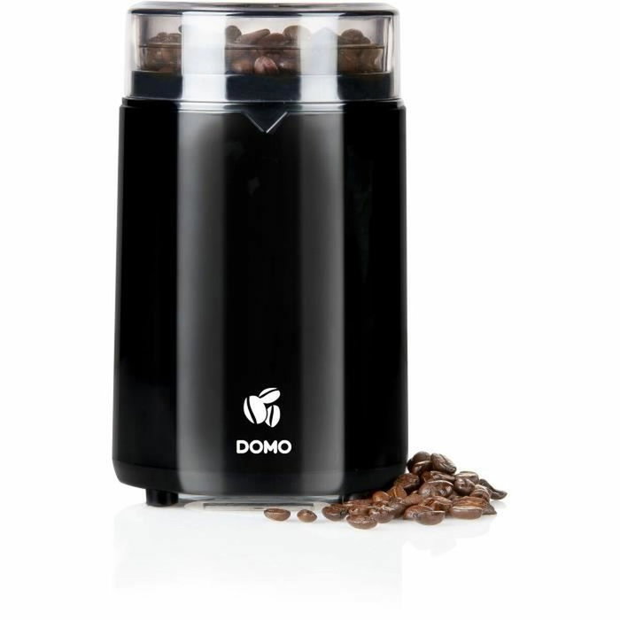 Domo DO712K Moulin à café et à épices Noir, 150 W, 70 g Domo DO712K Moulin à café et à épices Noir, 150 W, 70 g