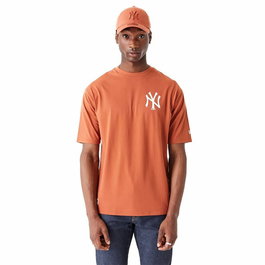 T-shirt à manches courtes homme New Era New York Yankees MLB World Orange