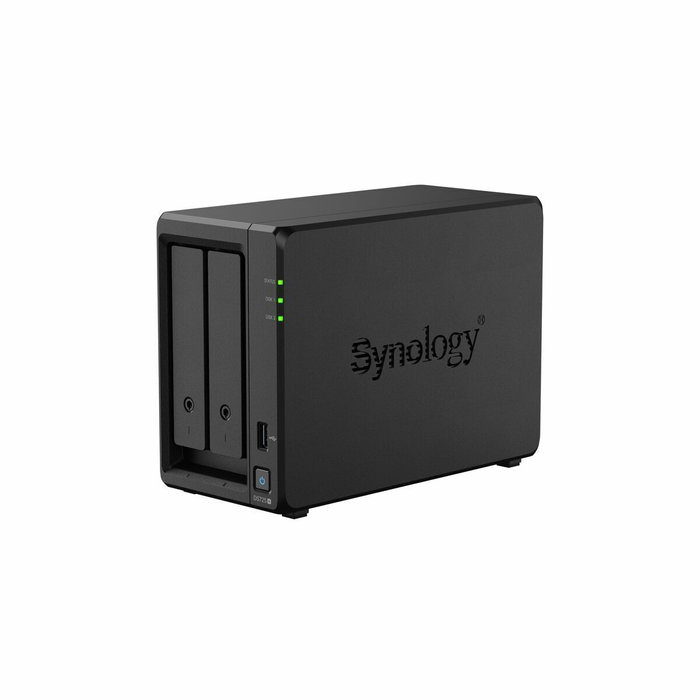 Synology DS725+ Serveur NAS 2 baies, 4 Go RAM, Noir