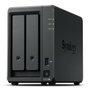 Synology DS725+ Serveur NAS 2 baies, 4 Go RAM, Noir