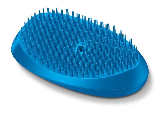 Beurer HT-10 Cepillo Iónico Desenredante, Peine Démêlant Ionique Compact Sans Fil pour Cheveux Doux et Brillants, Bleu-Rose