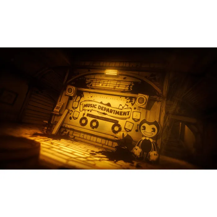 Just For Games Bendy and the Ink Machine - Jeu d'Horreur et de Mystère pour Nintendo Switch - Direction Artistique Années 1930