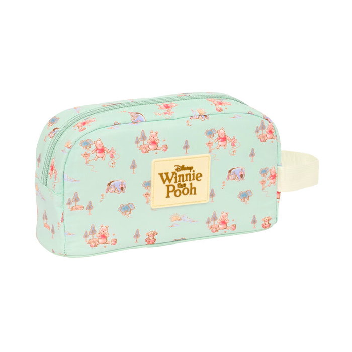 SAFTA Thermos / Boîte-repas personnage Winnie the Pooh Disney - Taille 21,5 cm - Revêtement intérieur aluminium - Compartiment avec fermeture éclair - Poignée latérale SAFTA Thermos / Boîte-repas personnage Winnie the Pooh Disney - Taille 21,5 cm - Revêtement intérieur aluminium - Compartiment avec fermeture éclair - Poignée latérale