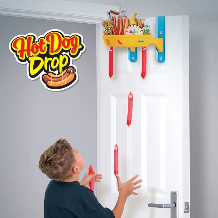 Squishmallows (Jazwares) Hot Dog Drop - Mode équipe - Hauteur réglable