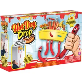 Squishmallows (Jazwares) Hot Dog Drop - Mode équipe - Hauteur réglable