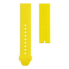 Nautica Bracelet de montre en silicone Jaune 22mm