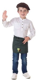 Creaciones Llopis - Castañero Otoño - Veste pour enfant - Vert - Taille 5 (11-13 ans)