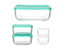PASABAHCE Set de 5 Boîtes de Conservation Snow Box
