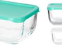 PASABAHCE Set de 5 Boîtes de Conservation Snow Box