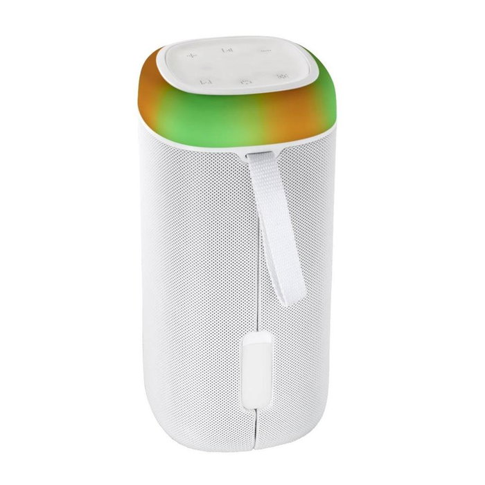 Hama Shine 2.0 Enceinte Bluetooth Portable 30W Blanc IPX4 avec Batterie 2000 mAh
